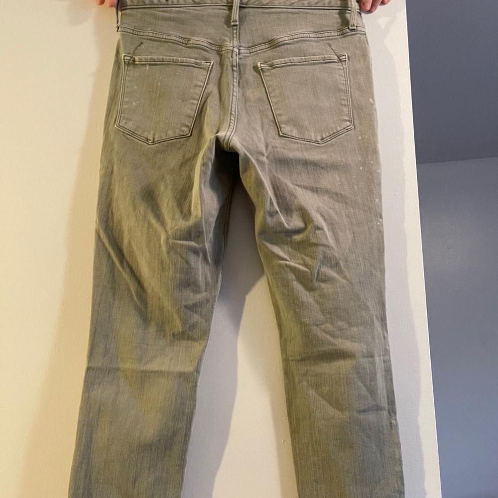 High rise jegging crop